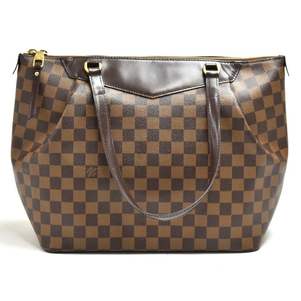 Louis Vuitton Westminster GM Ebene Damier Canvas Shoulder HandBag
