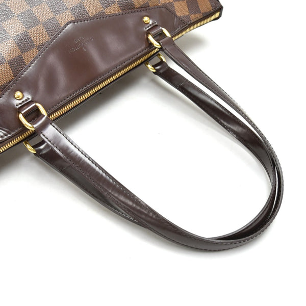 Louis Vuitton Westminster GM Ebene Damier Canvas Shoulder HandBag