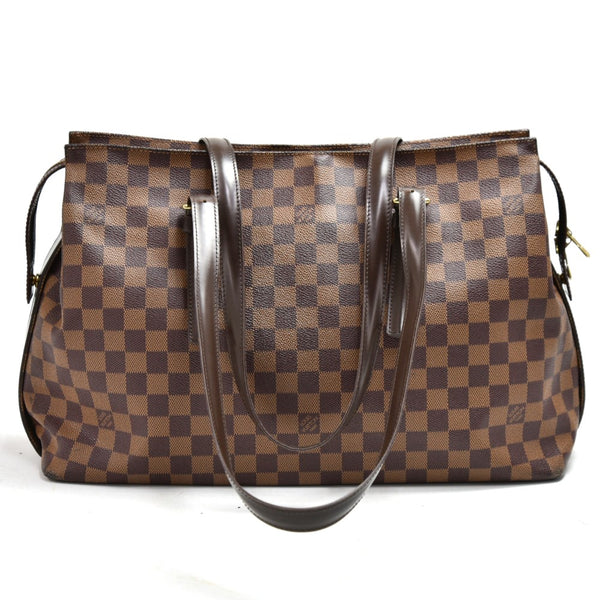 Louis Vuitton Chelsea Ebene Damier Canvas Large Shoulder Bag