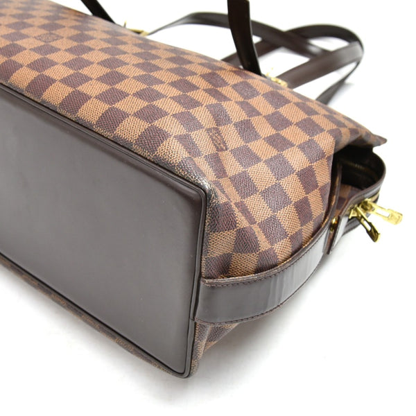 Louis Vuitton Chelsea Ebene Damier Canvas Large Shoulder Bag