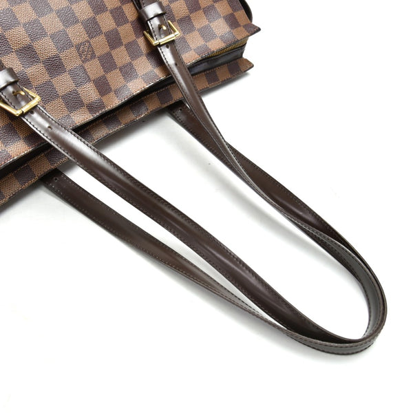 Louis Vuitton Chelsea Ebene Damier Canvas Large Shoulder Bag