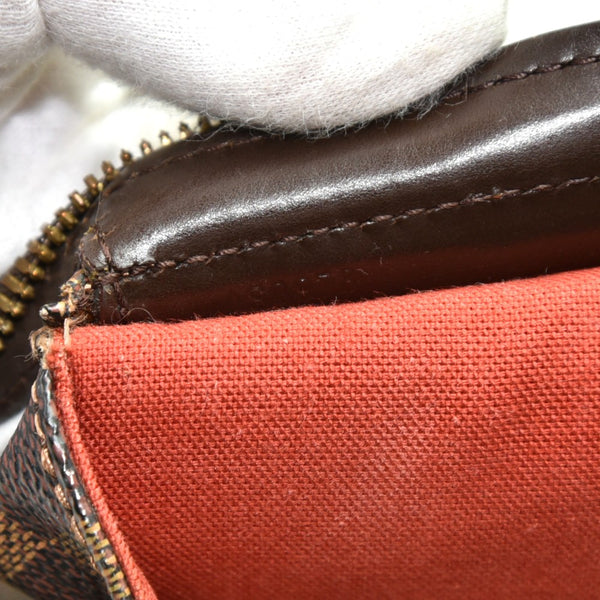 Louis Vuitton Chelsea Ebene Damier Canvas Large Shoulder Bag