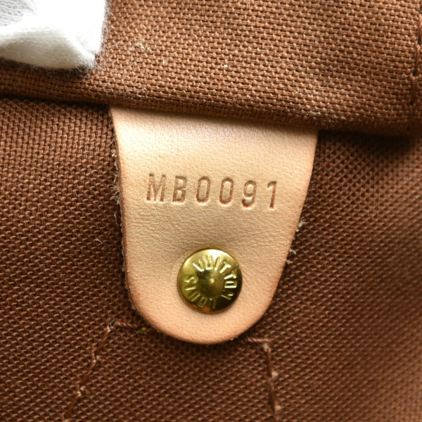 Louis Vuitton Speedy 40 Monogram Canvas Handbag LV Purse