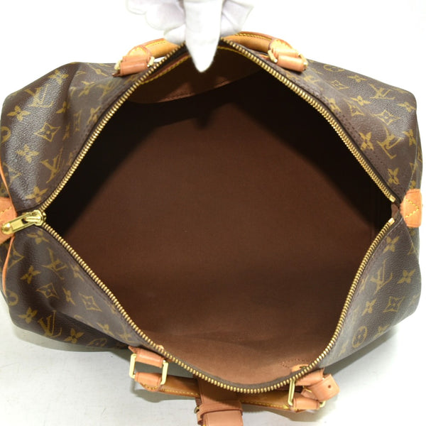 Louis Vuitton Speedy 40 Monogram Canvas Handbag LV Purse