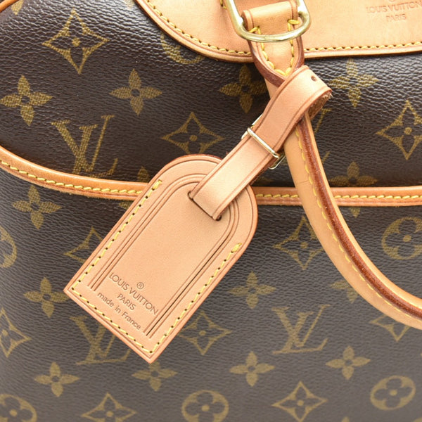 Louis Vuitton Deauville Monogram Canvas Handbag LV purse