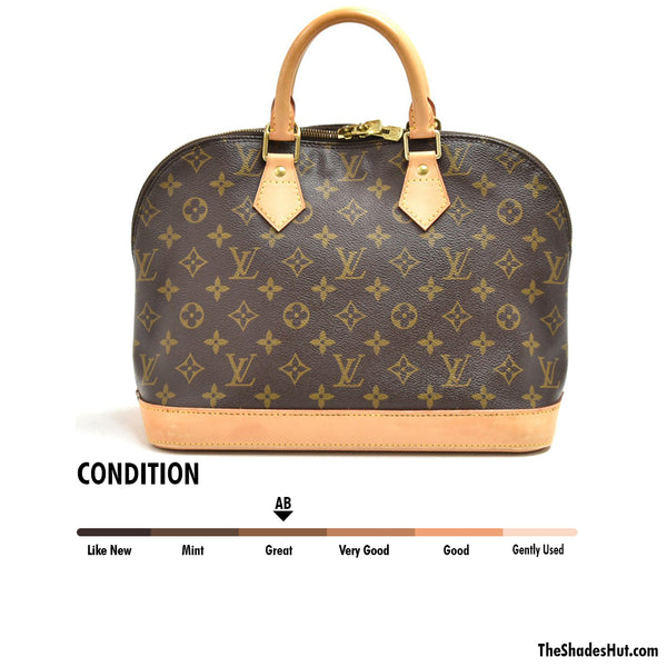 Vintage Louis Vuitton Alma Monogram Canvas Handbag LV purse