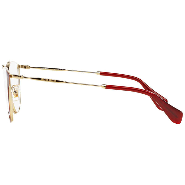 Miu Miu Cat Eye Eyeglasses Amaranth W/Demo Lens MU51OV-UE51O1-53