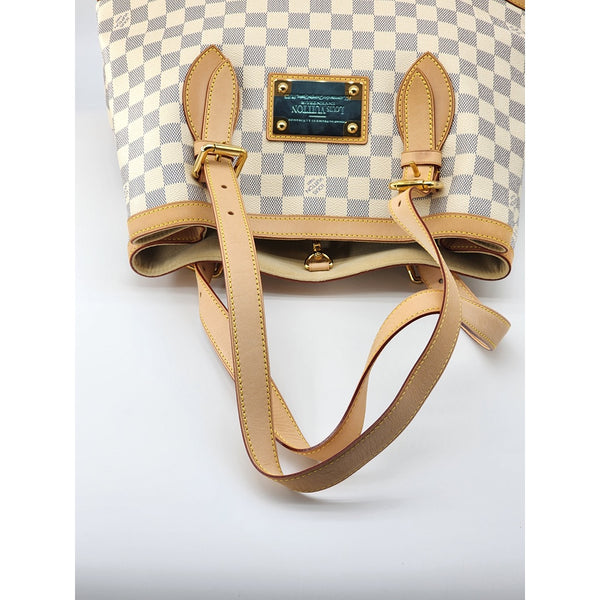 Louis Vuitton Hampstead MM Damier Azur Shoulder bag | Mint Condition