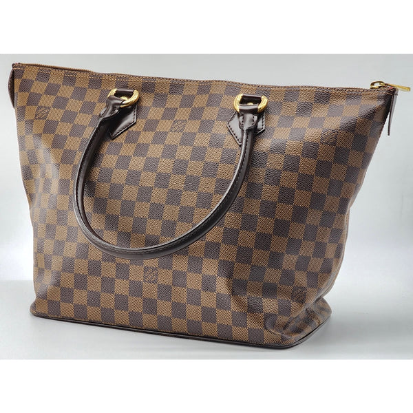 Louis Vuitton Saleya MM Tote in Damier Ebene Canvas | Mint Condition
