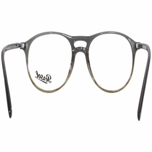 Persol Men's Round Demo Lens Eyeglasses PO3202V 1012