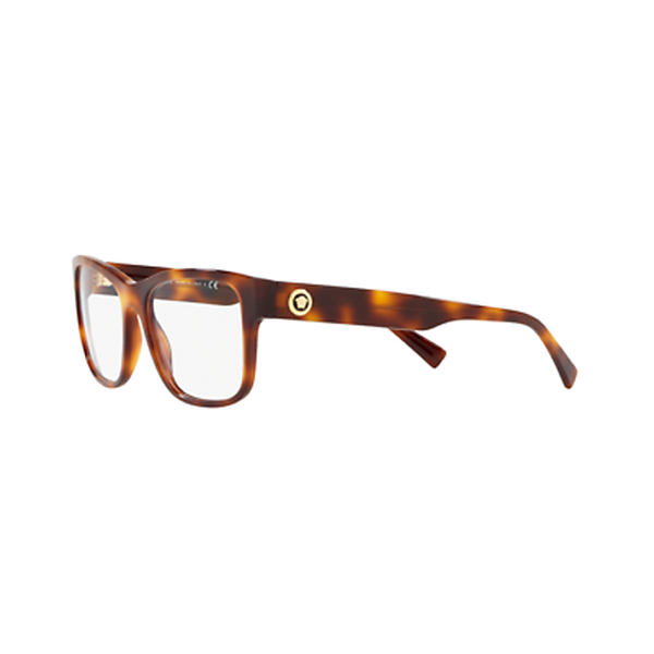 Versace Unisex Rectangular Demo Lens Eyeglasses VE3266 5217