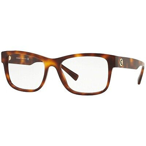 Versace Unisex Rectangular Demo Lens Eyeglasses VE3266 5217