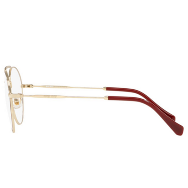 Miu Miu women Oval Demo Lens Eyeglasses MU51RV R1J101