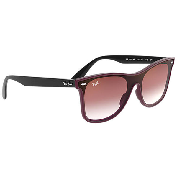 Ray Ban Blaze Wayfarer Unisex Sunglasses Mirrored Lens RB4440N 64170S