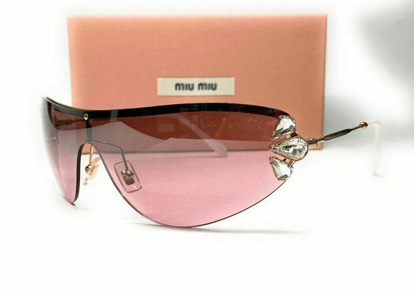 MIU MIU Sunglasses Gold Women's Gradient  MU66US ZVN7L1