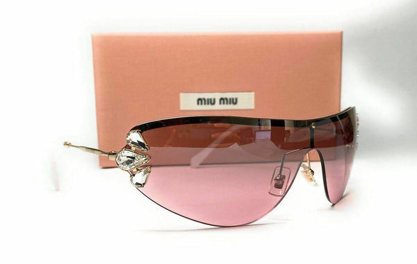 MIU MIU Sunglasses Gold Women's Gradient  MU66US ZVN7L1