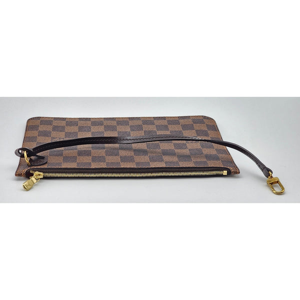 Louis Vuitton Neverfull GM Tote (with Pochette) in Damier Ebene | Like New