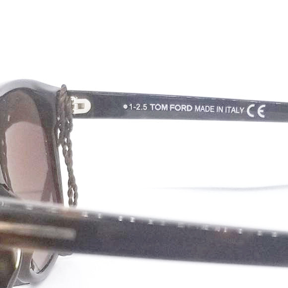 Tom Ford Unisex Rectangle Sunglasses Polarized Lenses TF0432 52H