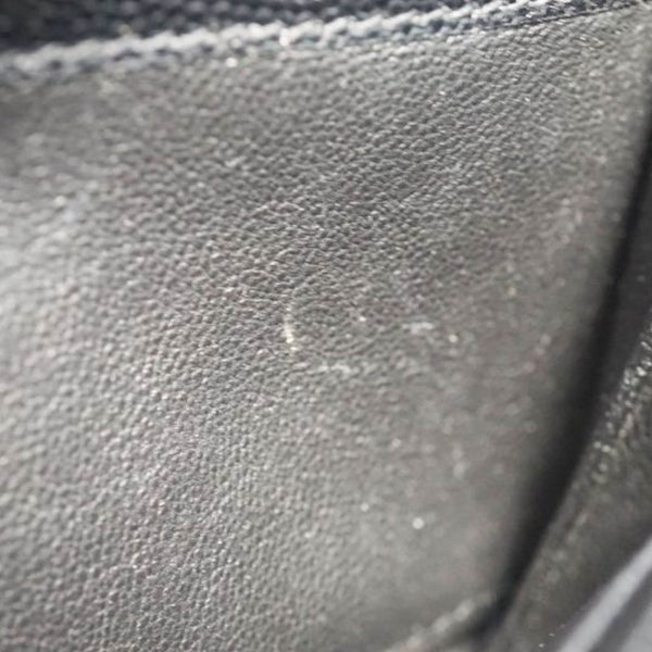 YSL Leather Monogram Wallet