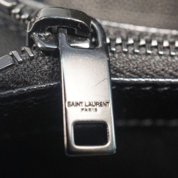 YSL Leather Monogram Wallet