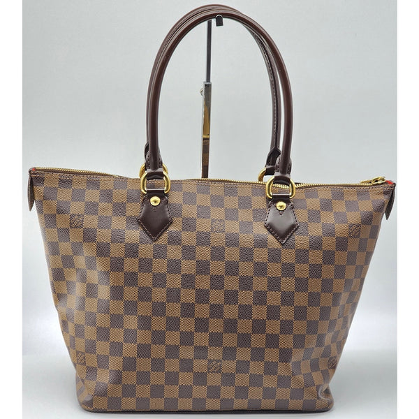 Louis Vuitton Saleya MM Tote in Damier Ebene Canvas | Mint Condition