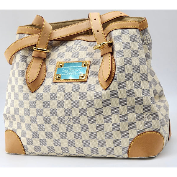 Louis Vuitton Hampstead MM Damier Azur Shoulder bag | Mint Condition