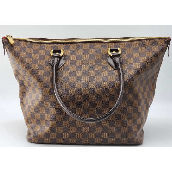Louis Vuitton Saleya MM Tote in Damier Ebene Canvas | Mint Condition