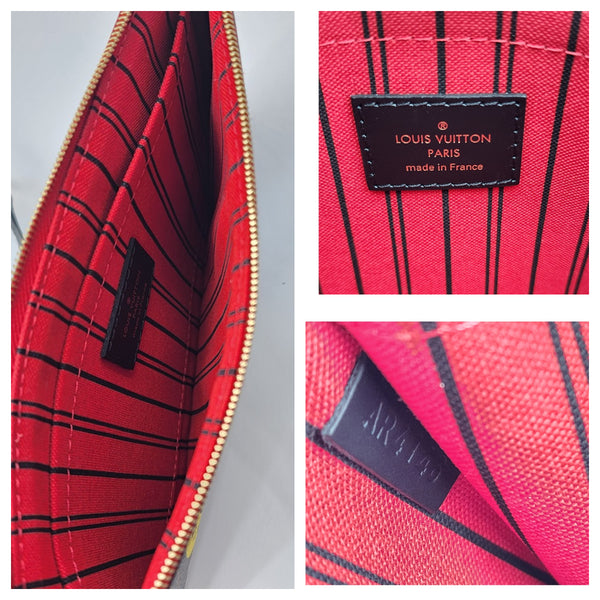 Louis Vuitton Neverfull MY LV WORLD TOUR Pochette In Monogram Canvas | Like New