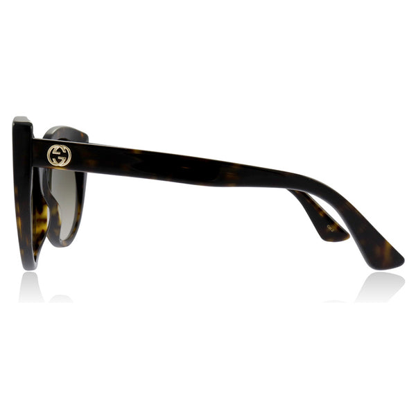 Gucci Havana Gradient Cat Eye Authentic Sunglasses GG0325S 002
