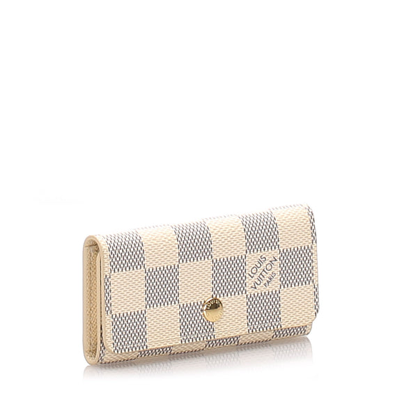 Louis Vuitton Damier Azur 4 Key Holder