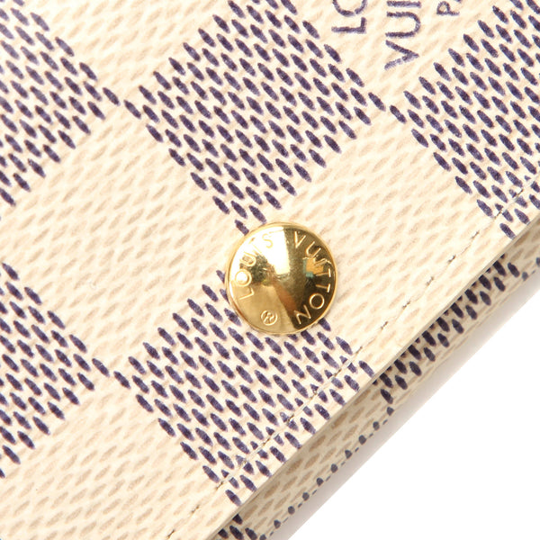 Louis Vuitton Damier Azur 4 Key Holder