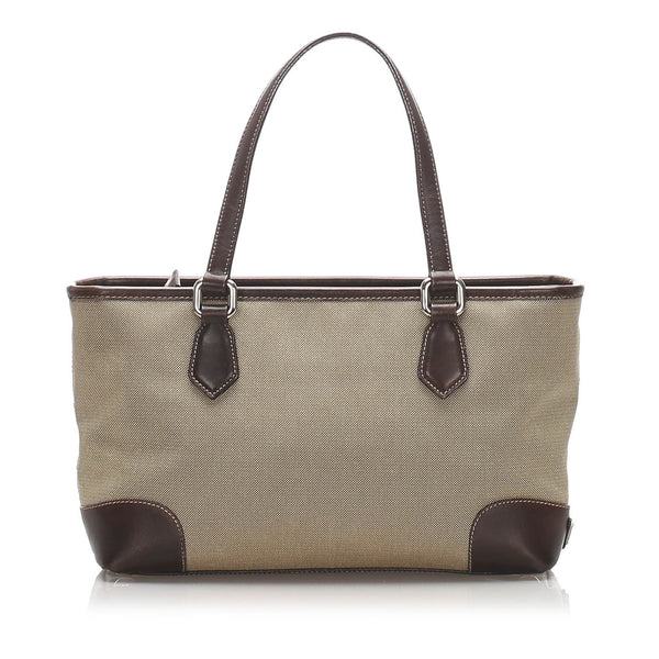 Prada Canapa Logo Canvas Handbag