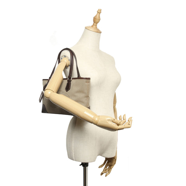 Prada Canapa Logo Canvas Handbag