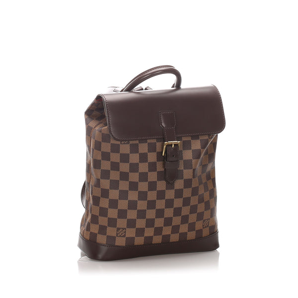 Louis Vuitton Damier Ebene Soho Backpack