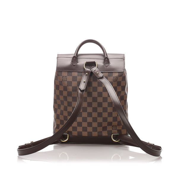 Louis Vuitton Damier Ebene Soho Backpack