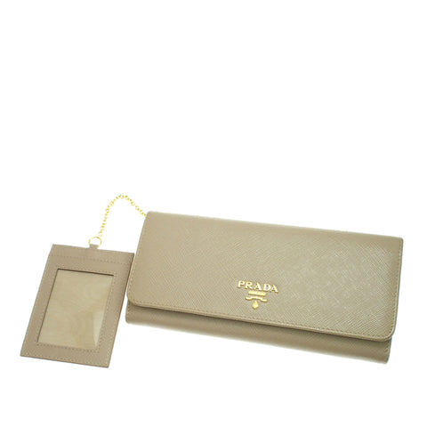 Prada Saffiano Long Wallet