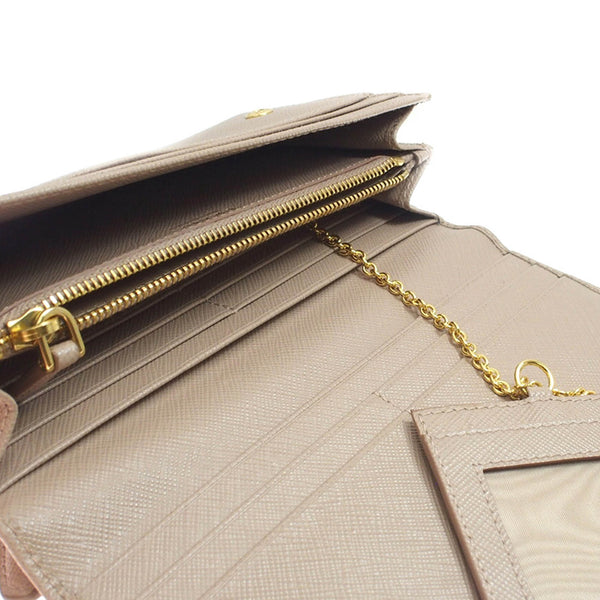 Prada Saffiano Long Wallet