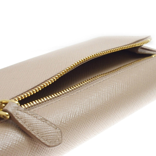 Prada Saffiano Long Wallet