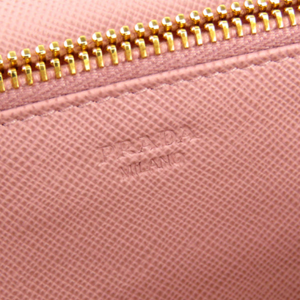 Prada Saffiano Leather Wallet on Strap