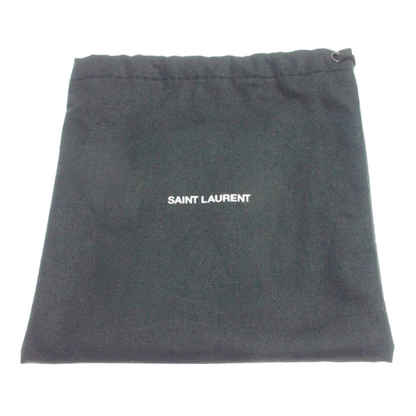 YSL Monogram Embossed Leather Wallet