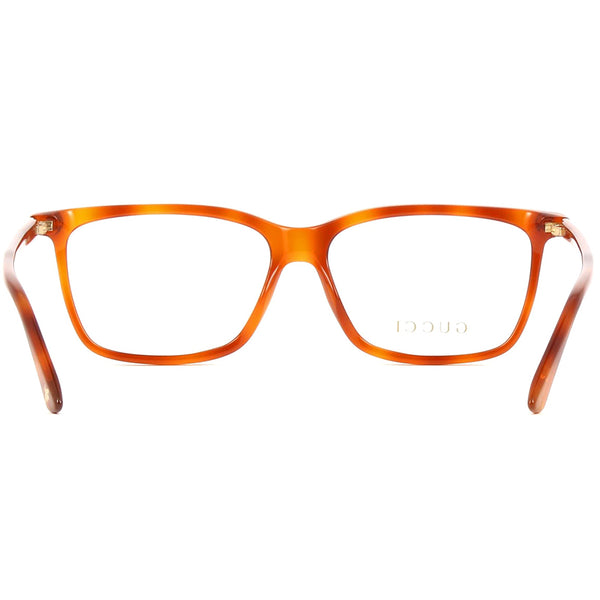 Gucci Rectangular Women's Eyeglasses Havana w/Demo Lens GG0094O 008