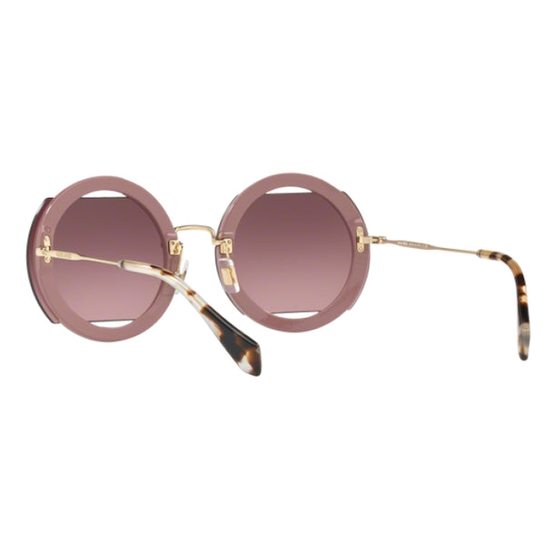Miu Miu Core Collection MU06SS VIZAD4 Antique Pink Pink Gold Gradient Mirror