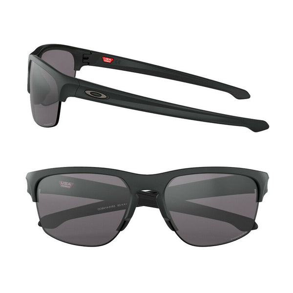 Oakley OO9414 01 Sunglasses Matte Black Frame Prizm Grey Lens 63MM