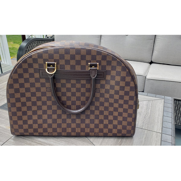 Louis Vuitton Nolita Ebene Damier Canvas Handbag