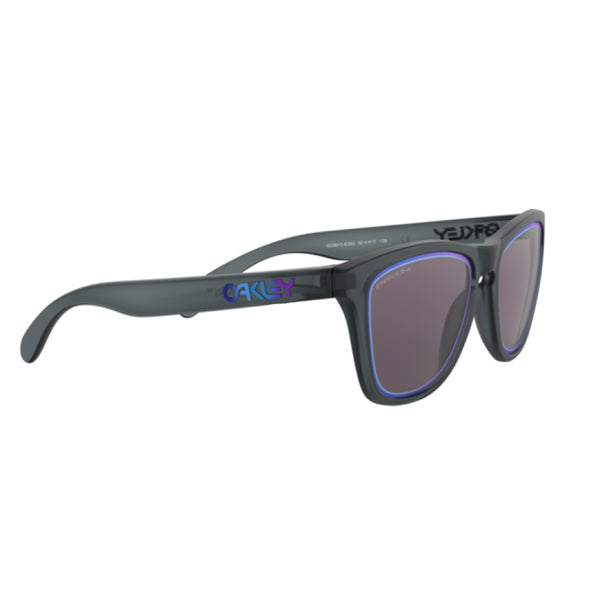 Oakley Sunglasses Frogskins Matte Crystal Black/Prizm Grey OO9013 E3