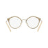 Miu Miu Eyewear Core collection Blue Glitter MU52QV SSI1O1