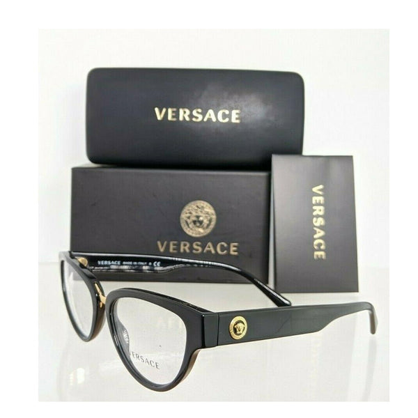 Versace Eyeglasses Cat-Eye Black VE3267 GB1