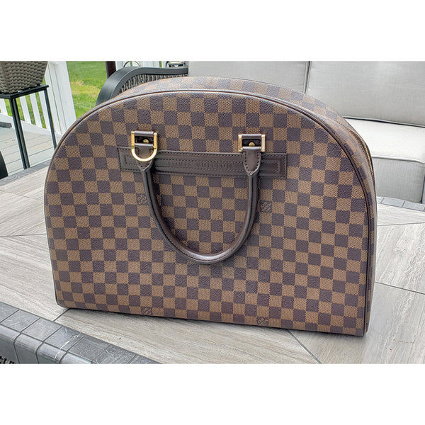 Louis Vuitton Nolita Ebene Damier Canvas Handbag