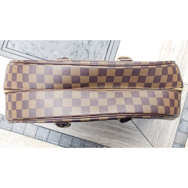 Louis Vuitton Nolita Ebene Damier Canvas Handbag