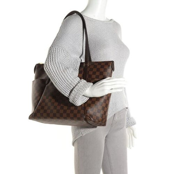 Louis Vuitton Totally MM Shoulder Bag in Damier Ebene Canvas | Mint Condition